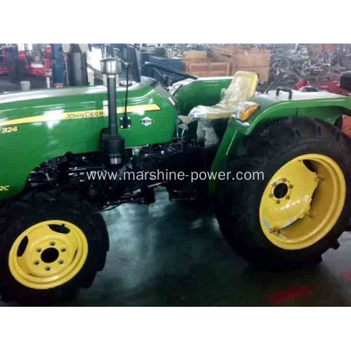 Double Drum Tractor Drawn Winch Take Up Machine